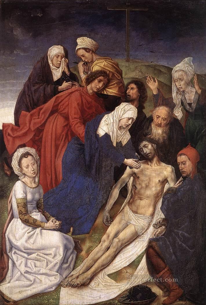 キリストの哀歌 ヒューゴ・ファン・デル・ゴエス油絵
